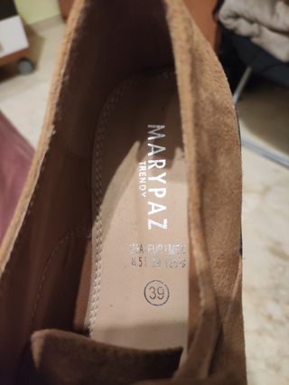 Zapatos marrón mujer talla 39