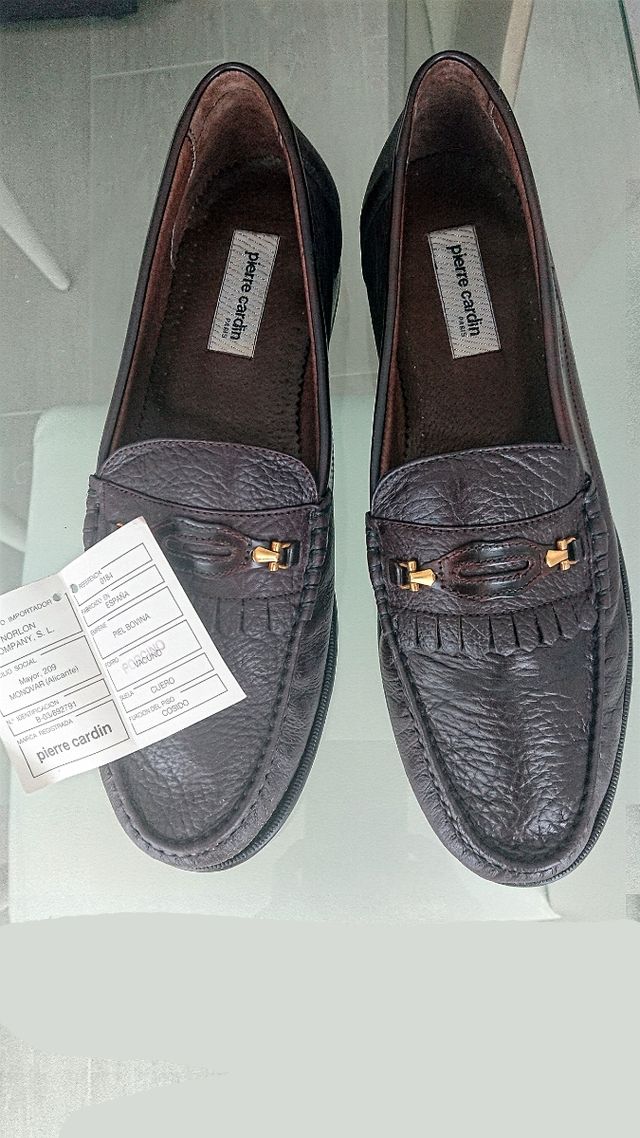 ZAPATOS NUEVOS PIERRE CARDIN DE CABALLERO