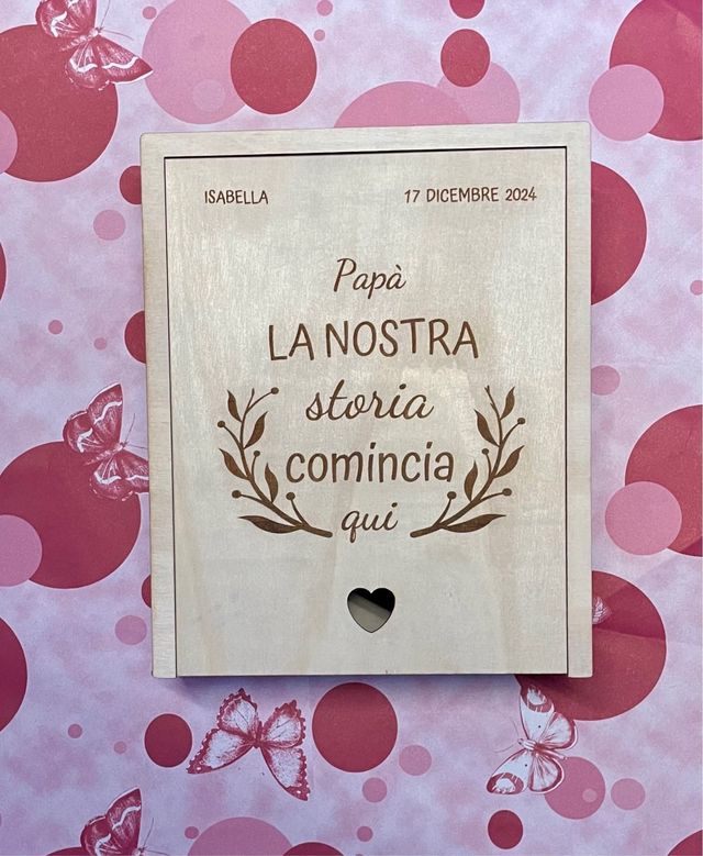 Scatola ricordi box nascita