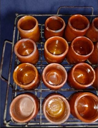 REBAJADO Antiguos tarros de barro