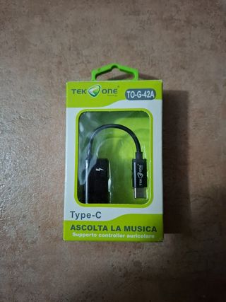 Cavo Adattatore TeKone Connettore 2in1 Type C