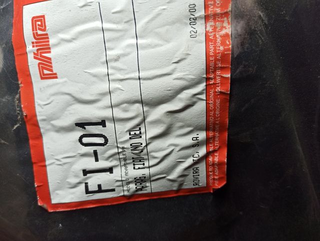 Fiat Uno - Paragolpes Delantero