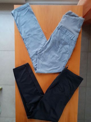 Set di 2 pantaloni premamam 
