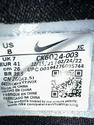Nike Lebron Talla 41 Originales