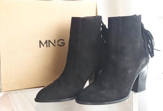 Botines de piel
