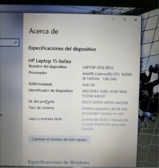 Ordenador HP