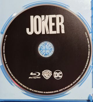 Película en Bluray, Joker, impecable.