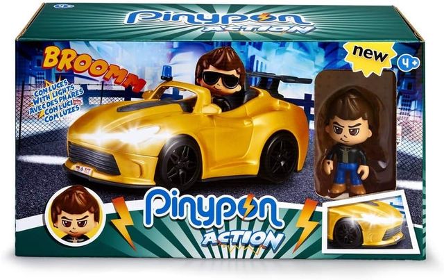 PINYPON acción figura+coche