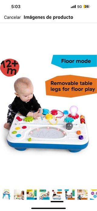 Mesa actividades Baby Einstein