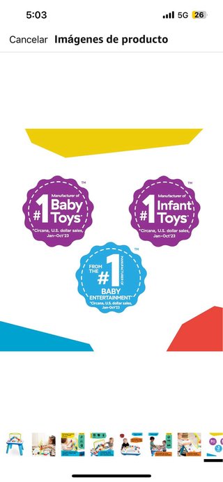 Mesa actividades Baby Einstein