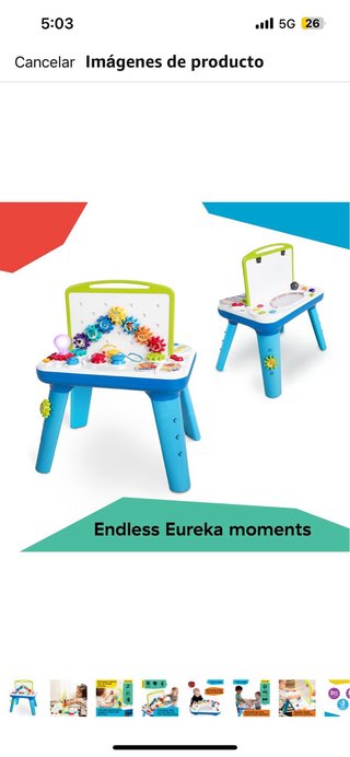 Mesa actividades Baby Einstein