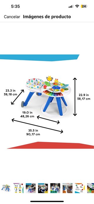 Baby Einstein mesa y centro de actividades