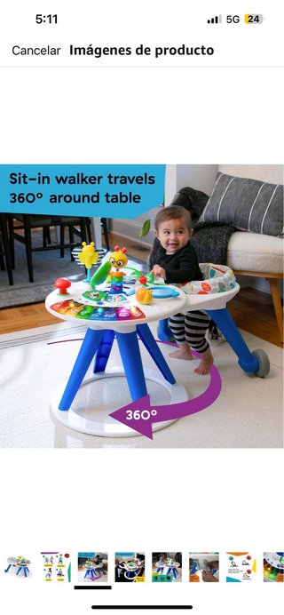 Baby Einstein mesa y centro de actividades