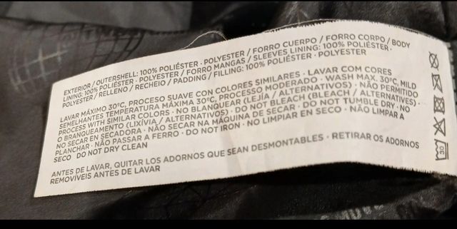 Abrigo/Plumifero Green Coast nuevo.