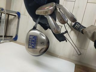 Saco y palos de Golf