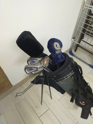 Saco y palos de Golf