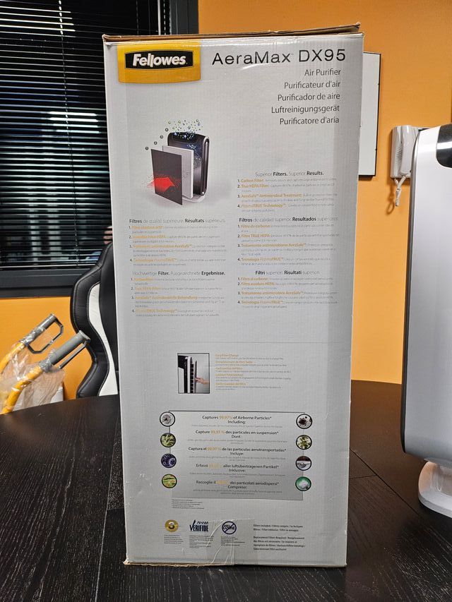PURIFICATORE D'ARIA - AREA MAX DX95 - FELLOWES