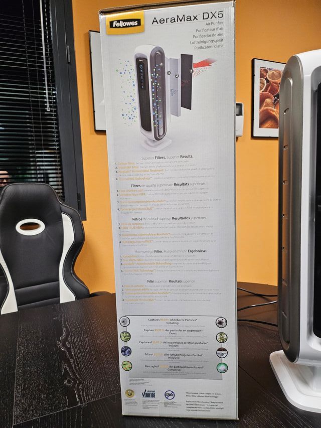 PURIFICATORE D'ARIA - AREA MAX DX5 - FELLOWES