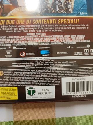 Wonder Woman Digibook Lenticolar Blu-ray