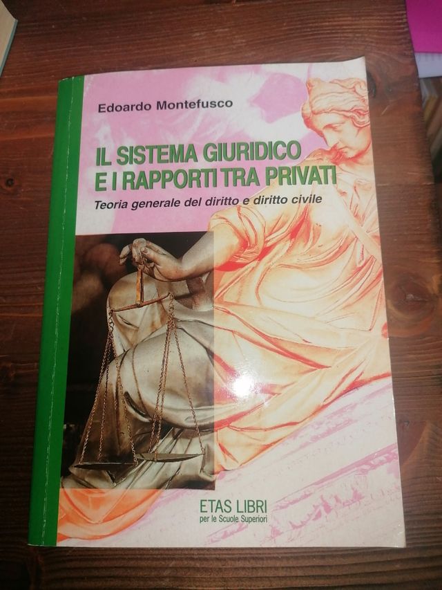 Libro Il Sistema Giuridico e i rapporti