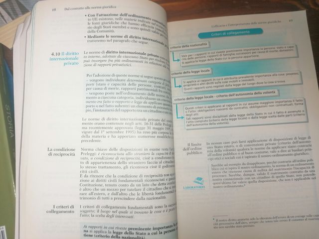 Libro Il Sistema Giuridico e i rapporti