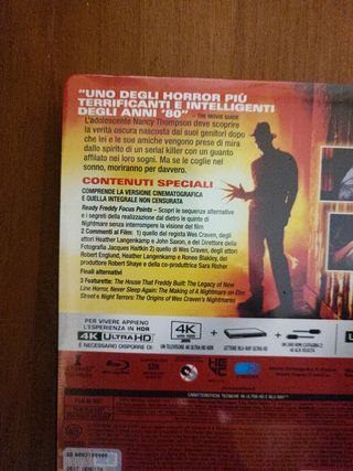 Nightmare on elm street steelbook 4k uhd Blu-ray