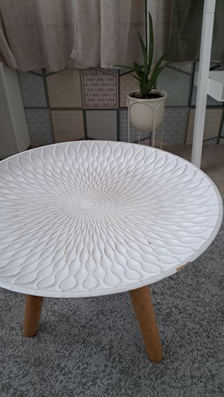 Mesa baja de centro redonda