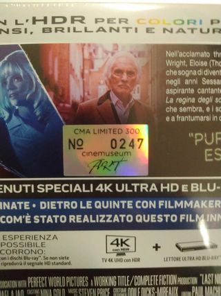 Last Night in Soho Steelbook 4k + Blu-Ray CM