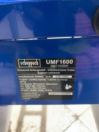 Scheppach soporte universal para sierra