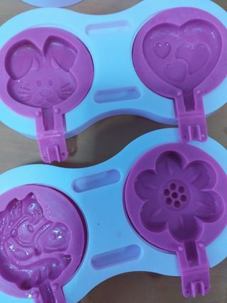 Juego hacer piruletas chocolate . Cefachef