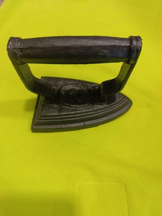 Lote de 3 planchas hierro fundido