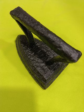 Lote de 3 planchas hierro fundido