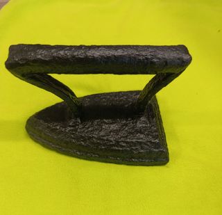 Lote de 3 planchas hierro fundido