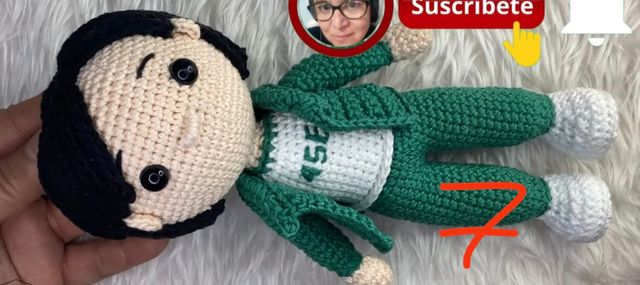Juego del calamar Amigurumi de segunda mano por 25 EUR en Madrid