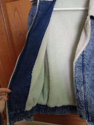 Chaqueta Vaquera Borrego hombre