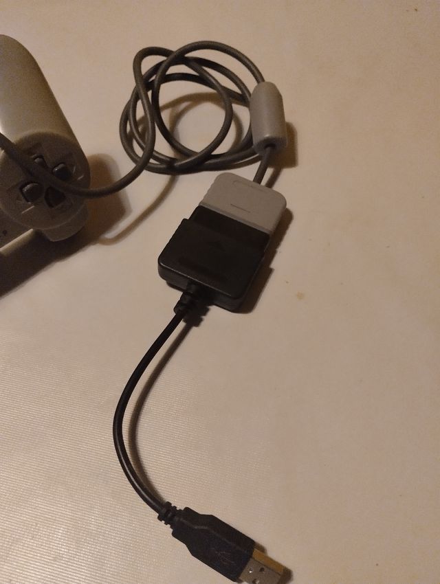 Adaptador de PS1 y PS2 a USB