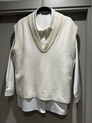 Jersey Oversize sin mangas ZARA