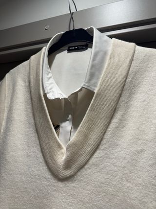 Jersey Oversize sin mangas ZARA