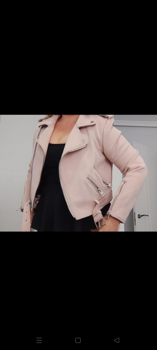Chaqueta biker nude