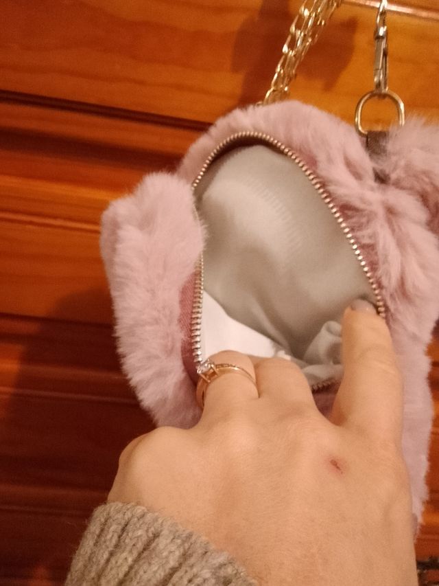 Mochila peluche conejo