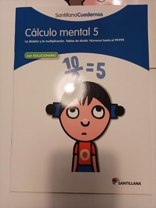 CALCULO MENTAL 3 SANTILLANA CUADERNOS