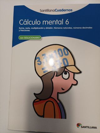 CALCULO MENTAL 3 SANTILLANA CUADERNOS