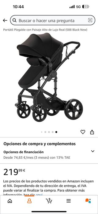 Carrito para bebe