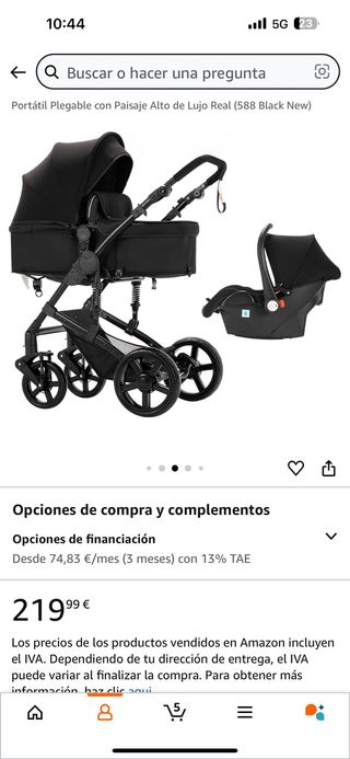 Carrito para bebe