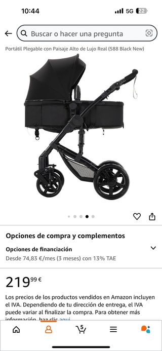 Carrito para bebe