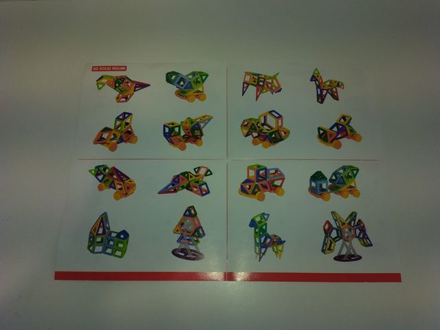 Juego bloques magnéticos 82 piezas Theefun TY01