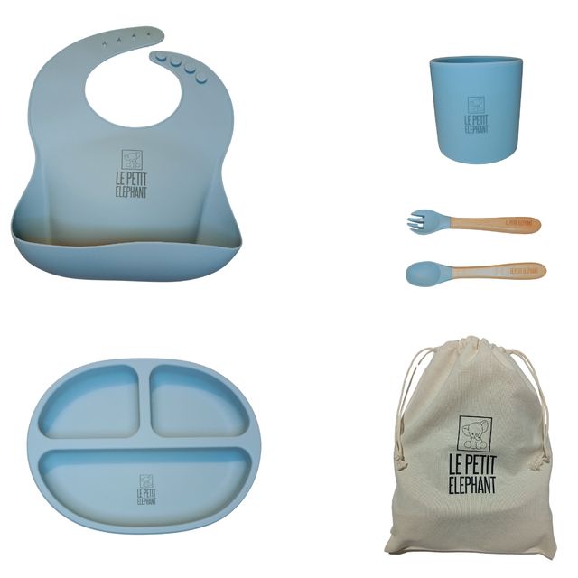 Stoviglie in silicone per bambini