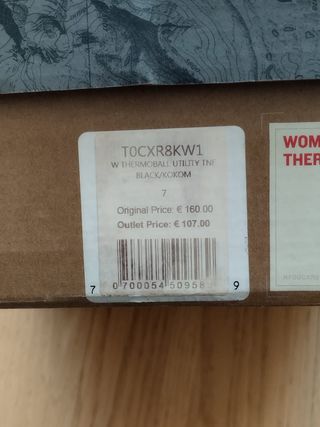 Botas North Face 38 negro