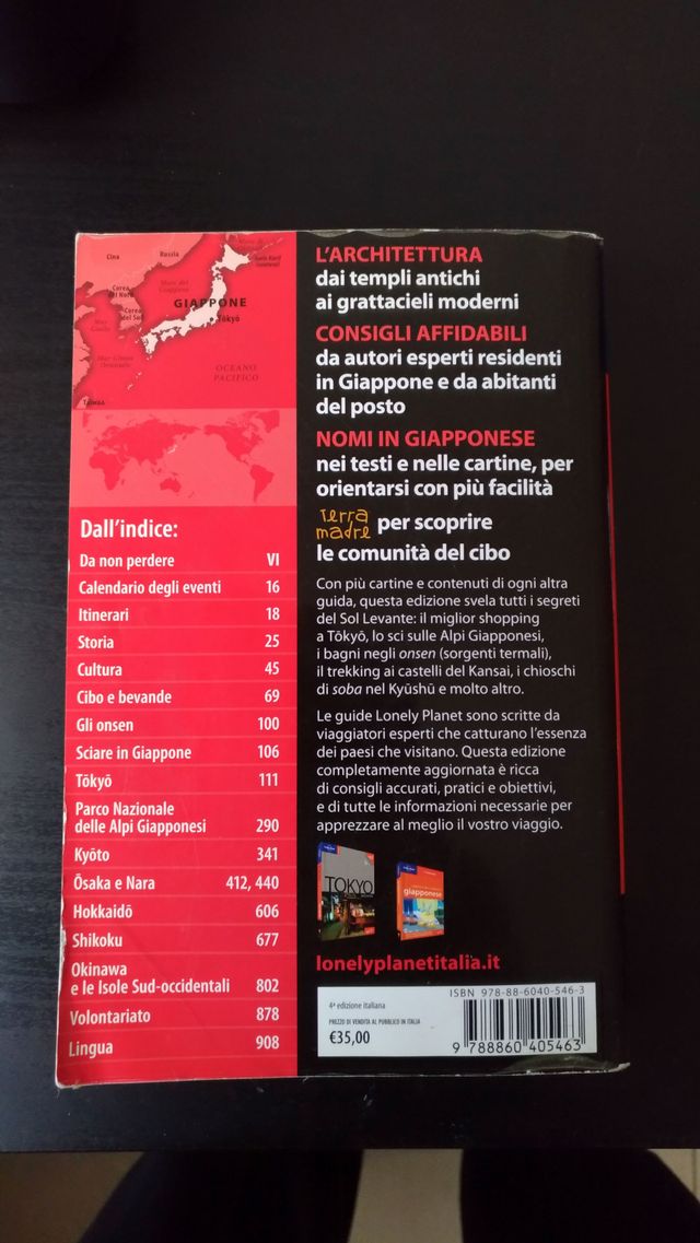 Lonely Planet - Giappone - edizione 2010