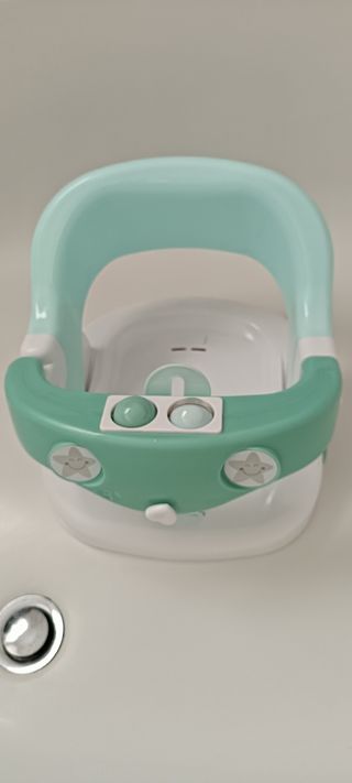 Soporte bebes en bañera